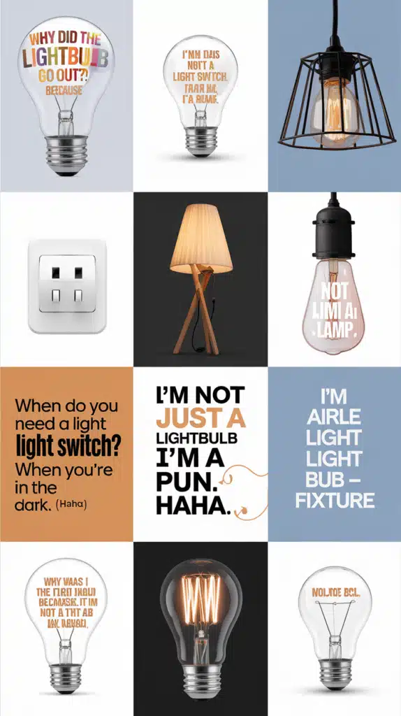 christmas light puns