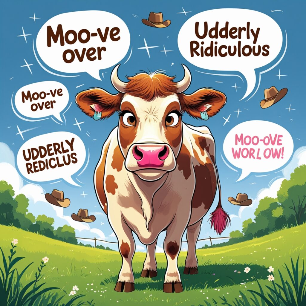 cow puns names